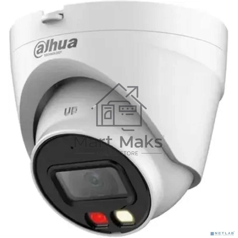 Камера видеонаблюдения IP Dahua DH-IPC-HDW1239VP-A-IL-0280B 2.8-2.8мм цв.