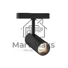 Трековый акцентный светильник Ambrella light GL4415 BK черный  IP20 10W 3CCT 3000-6000K SMART 48V 24° D45*100