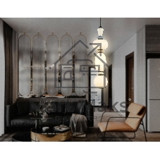 Светильник Ambrella light LH53142 BK/WH черный/белый 15W 3000K D140*1760