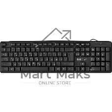 Клавиатура проводная Defender Element HB-520, USB, черный