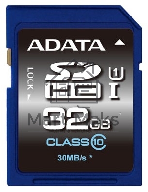 Флеш карта SDHC 32Gb Class10 AData ASDH32GUICL10-R Ultra speed 