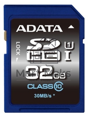 Флеш карта SDHC 32Gb Class10 ADATA ASDH32GUICL10-R Ultra speed