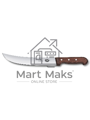 Нож кухонный Victorinox Cimeter (5.7300.25) стальной разделочный для стейка лезв.250мм прямая заточка бордовый