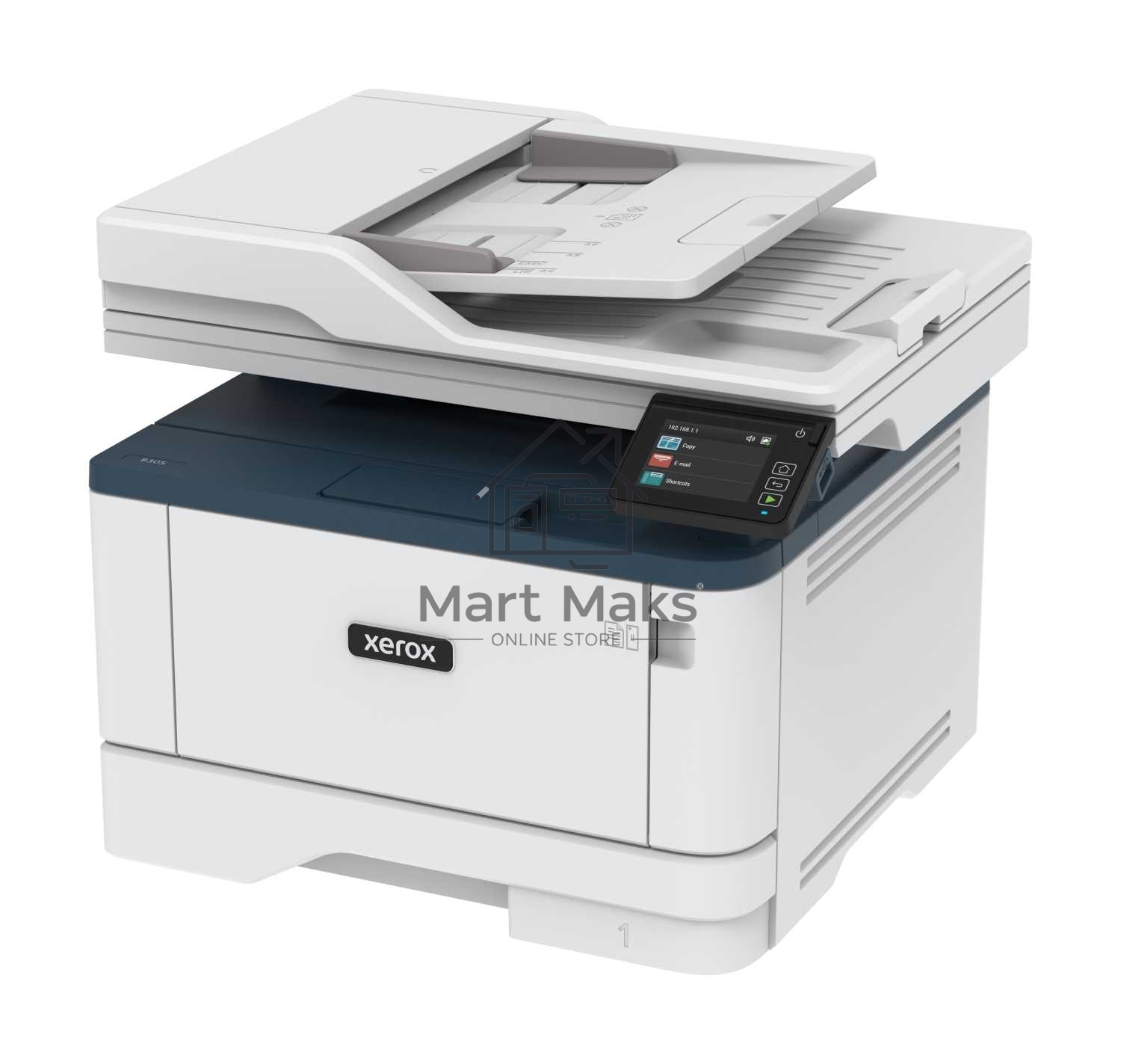 МФУ лазерный Xerox B305 (B305V_DNI), A4, ч/б, печ. до 38 стр/мин., скан. до 46 стр/мин. (ч/б) 20 стр/мин. (цвет), 600x600dpi, USB, RJ-45, Wi-Fi