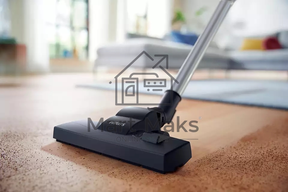 Пылесос Philips XB2022/01 темно-синий, 360/1800 Вт, уборка сухая, пылесборник контейнер 1.3 л