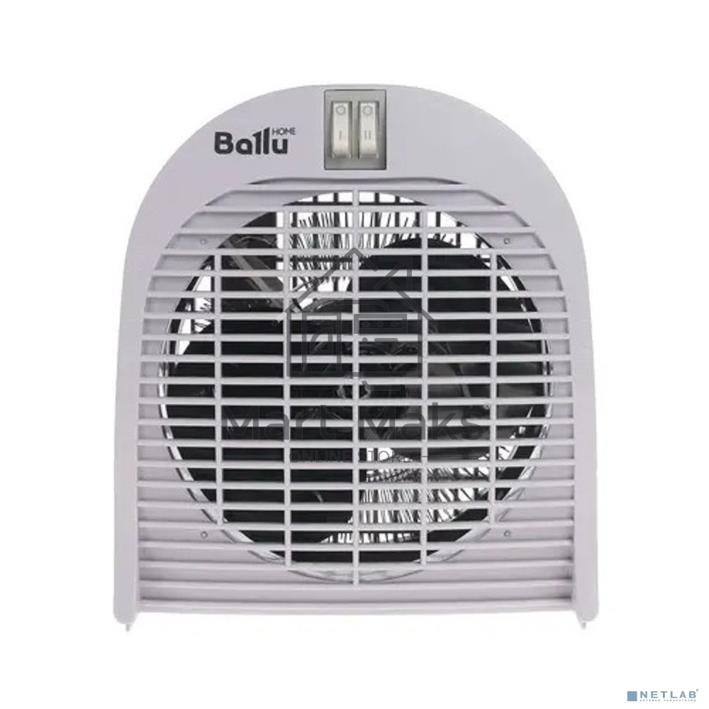 Тепловентилятор Ballu BFH/S-04 серый, 2000 Вт, 25 м2, термостат