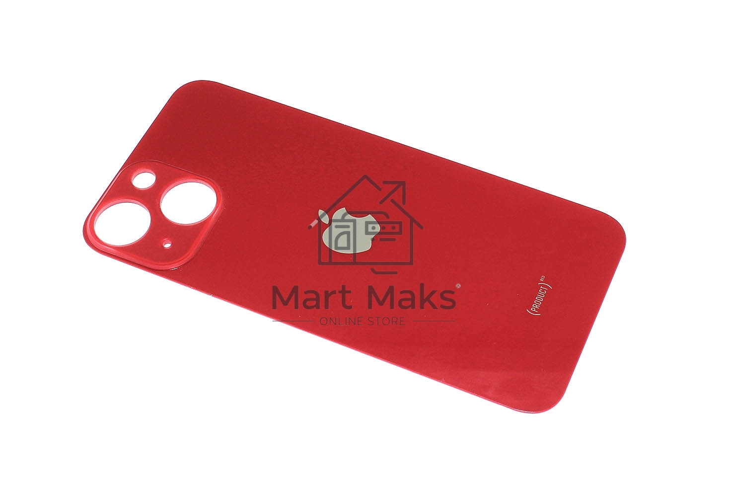 Задняя крышка (стекло) для Apple iPhone 13 Mini красная