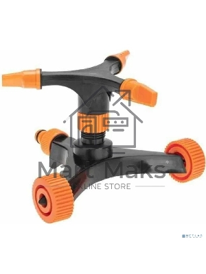 Дождеватель для полива на колесах круговой регулируемый ЧЕТЫРЕ СЕЗОНА 62-0295