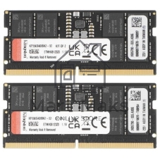 Оперативная память Kingston Fury Impact, DDR5, 16GB (1x16 GB), 5600 MHz, CL40, SO-DIMM