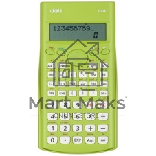Калькулятор научный Deli E1710A/GRN зеленый 10+2-разр.