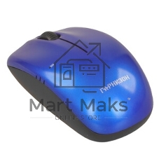Мышь беспроводная Гарнизон GMW-400B синий, 1200 dpi, радиоканал, USB, кнопки - 3