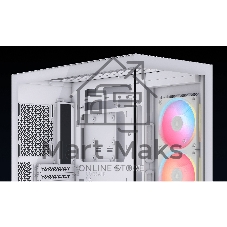 Корпус Corsair iCUE Link 3500X LX-R RGB White, Midi-Tower, белый, 3 x 120 мм