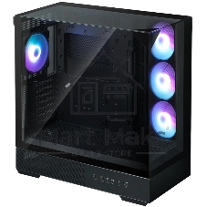 Компьютерный корпус ZALMAN P40 Prism Plus, ATX, черный, WINDOW, 3xCombo (3.5'' or 2.5