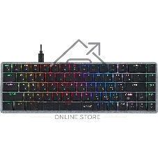 Клавиатура проводная Acer OKW302 (ZL.KBDCC.01C), USB, серебристый