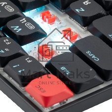 Клавиатура Acer OKR400 гибридная, USB Type-A, Bluetooth, радиоканал, чёрный