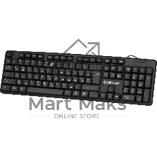 Клавиатура проводная Defender Element HB-520, USB, черный