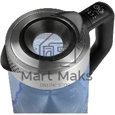 Чайник электрический POLARIS PWK1725CGLD WIFI IQ Home, 1,7 л, 2200 Вт, стекло