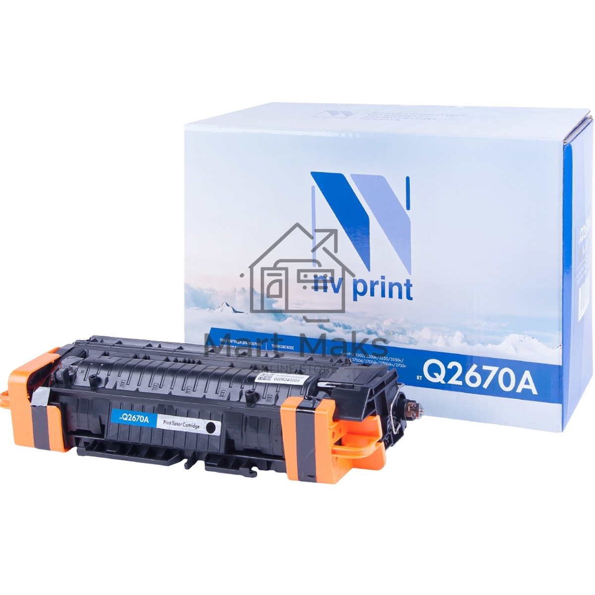 Картридж NV Print совместимый HP Q2670A Black для LJ Color 3500/3550/3700 (6000k)
