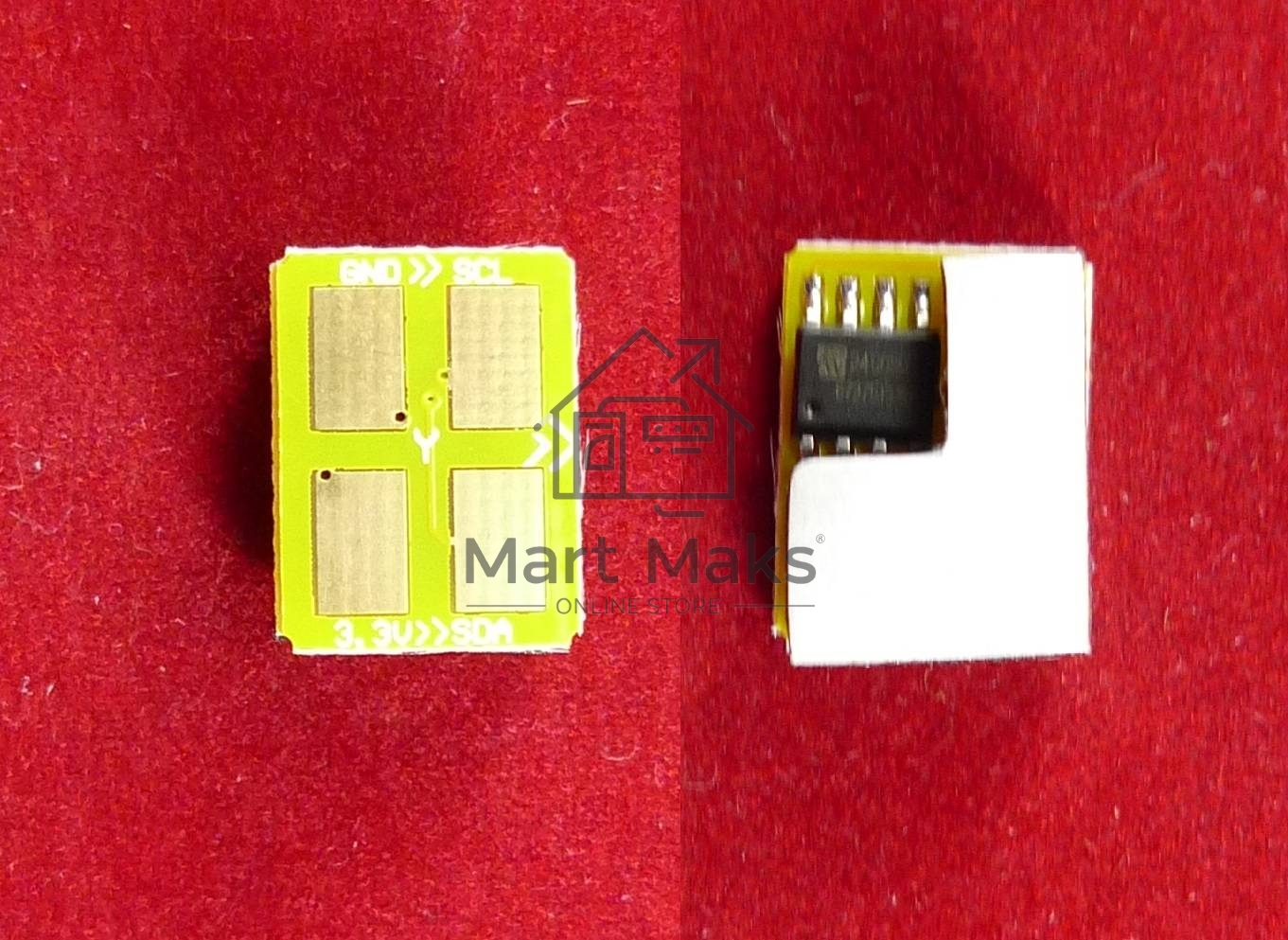Чип ELP для Samsung CLP-300/300N/CLX-3160N/3160FN (CLP-Y300A) Yellow 1K (Китай)