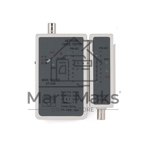 Монтажный инcтрумент Тестер LAN Gembird NCT-1, для RJ-45, RG-58