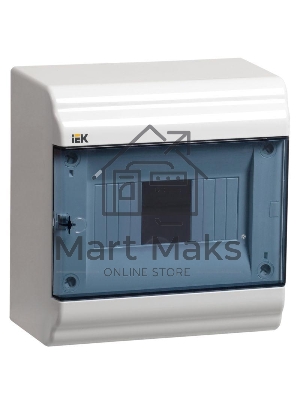 Бокс IEK MKP82-N-06-41-20 ЩРН-П-6 модулей навесн.пластик IP41 PRIME