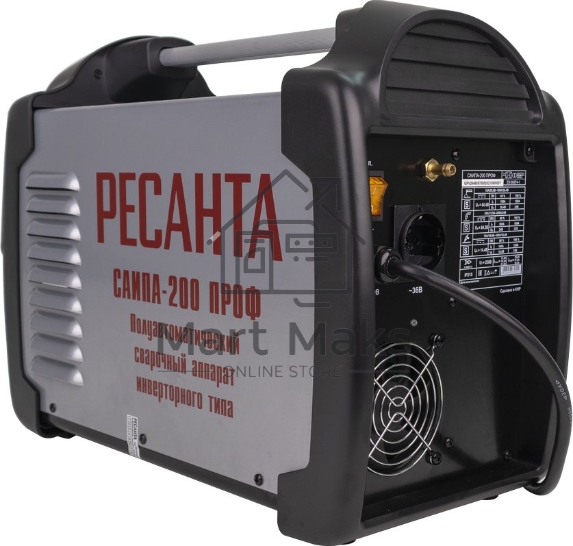 Сварочный полуавтомат Ресанта САИПА-200ПРОФ (MIG/MAG)