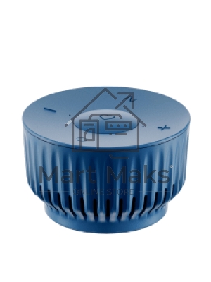 Умная колонка Sber SberBoom Mini, 5Вт, 1.0, мультирум, стереопара, детектор шума, световая индикация, Wi-Fi, Bluetooth 5.0, Салют, синий нептун