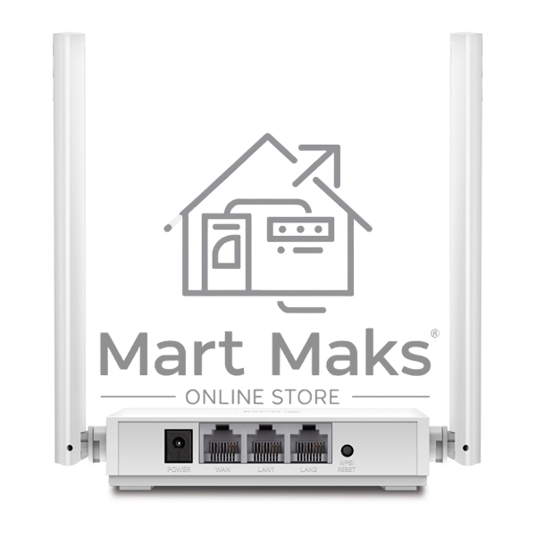 Роутер беспроводной TP-Link TL-WR820N N300 10/100BASE-TX белый
