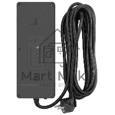Сетевой фильтр Ippon BK-8-EU-5-16-B 5м (8 розеток) черный (коробка)