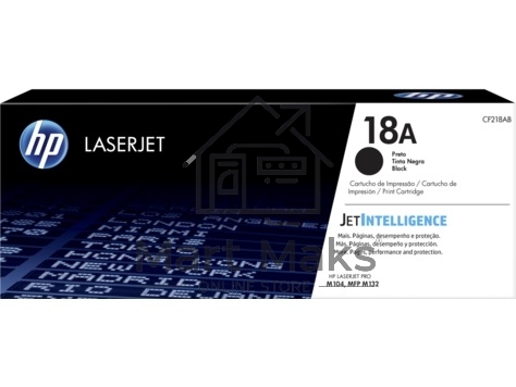 Тонер Картридж HP 18A CF218A черный для HP LJ Pro M104/M132 (1400стр.)