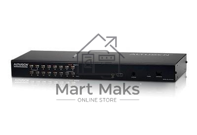 Переключатель электронный ATEN 16Port Cat 5 High Density KVM Over the NET