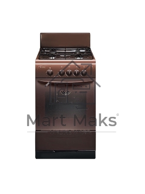 Плита газовая Gefest ПГ 3200-08 К43 коричневый, конфорок 4 шт, духовка 42 л, 50 см x 85 см x 53 см