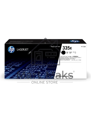 Картридж лазерный HP 335X черный для LaserJet MFP M438n/M442dn/M443nda 13 700 стр.