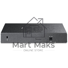 Коммутатор TP-Link 8-port Desktop 2.5G Unmanaged switch, 8 100/1G/2.5G RJ-45 ports, Fanless design, 12V/1.5A DC power supply.
