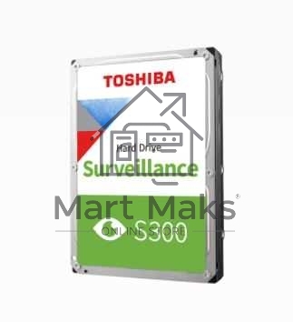 Жесткий диск Toshiba HDD SATA3 4Tb Surveillance S300 (SMR) 5400 256Mb (analog HDWT740UZSVA)