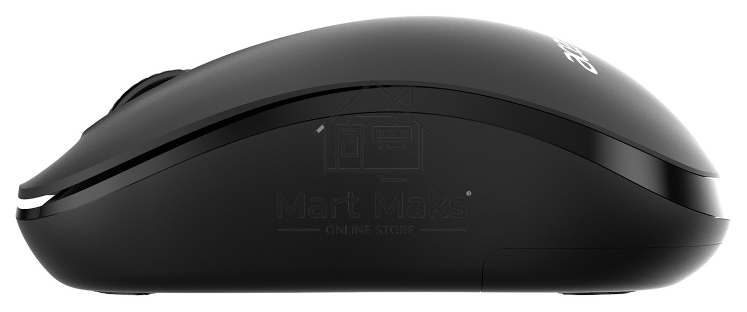 Мышь беспроводная Acer OMR160 черный, 1200 dpi, радиоканал, USB, кнопки - 3