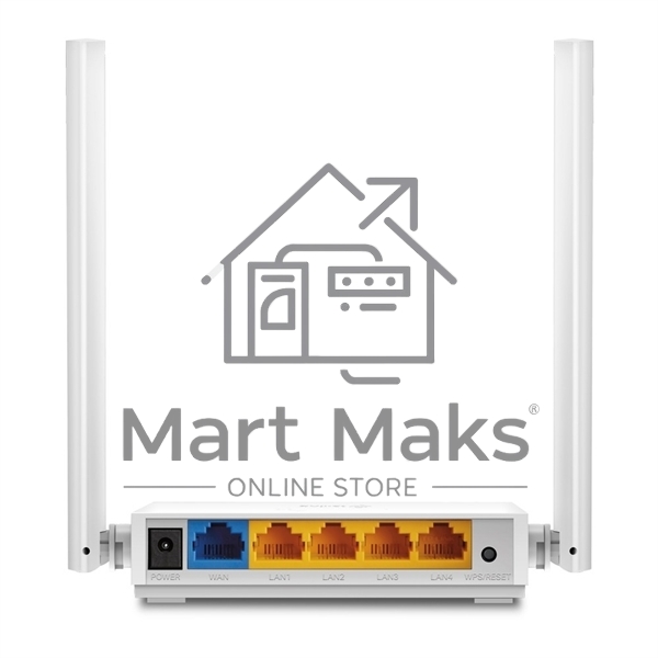 Роутер беспроводной TP-Link TL-WR844N N300 10/100BASE-TX белый
