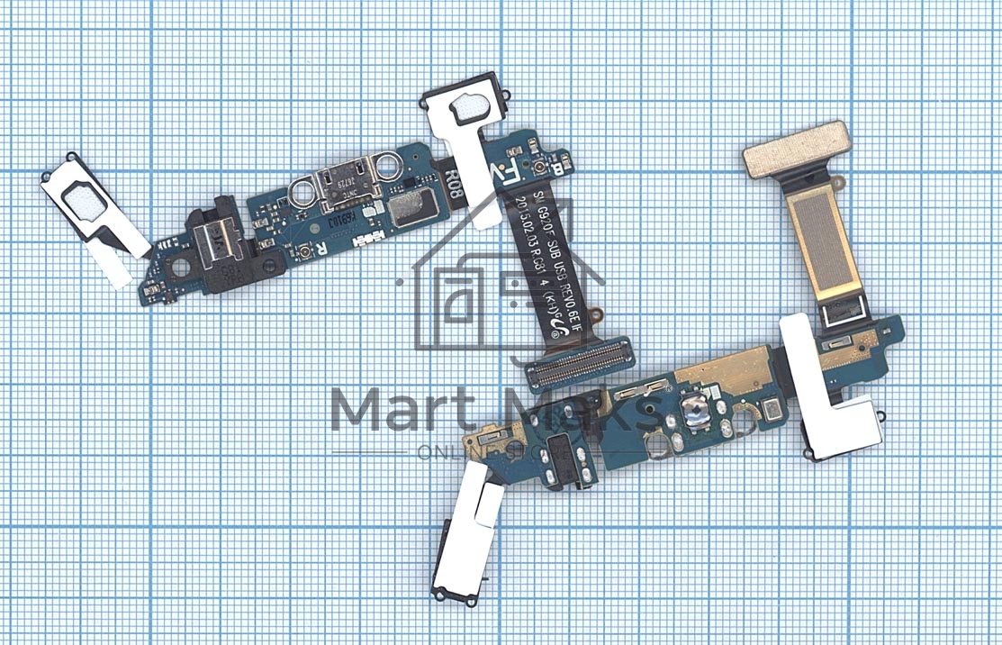 Шлейф разъема питания для Samsung Galaxy S6 SM-G920F