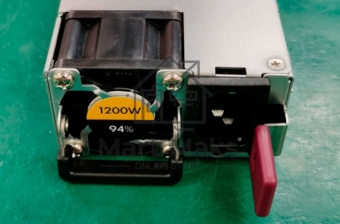 Серверный блок питания Server power supply Qdion Model U1A-D11200-DRB P/N:99MAD11200I1170411 CRPS 1U Module 1200W Efficiency 80 Plus Platinum, Gold Finger (option), Cable connector: C14