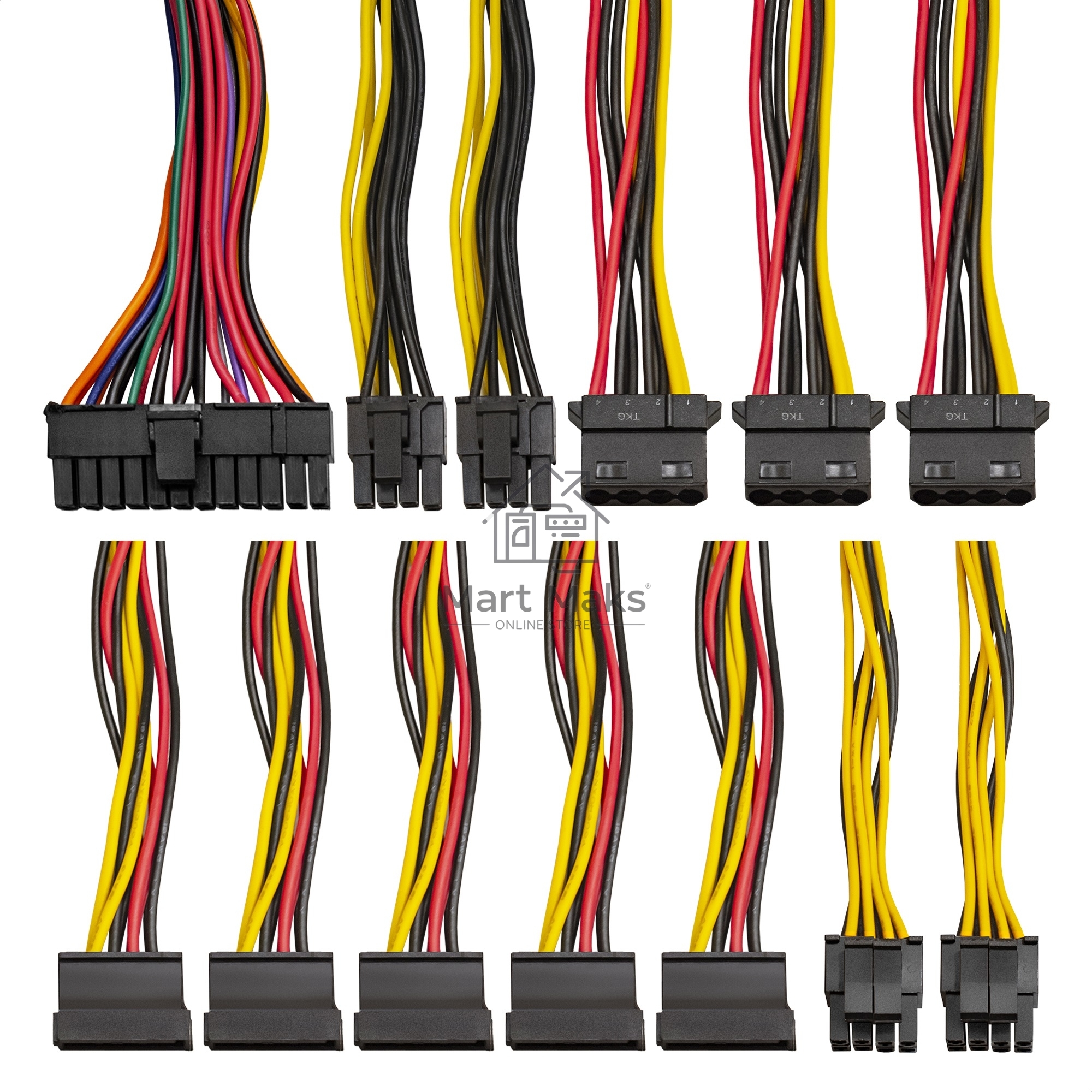Блок питания ExeGate UN800, 800W, (ATX, SC, 12cm fan, 24pin, 2x(4+4)pin, 2xPCI-E, 5xSATA, 3xIDE, кабель 220V 1,8м с защитой от выдергивания)