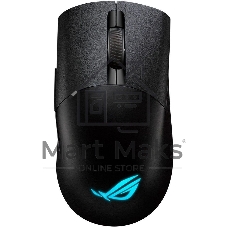 Мышь беспроводная/проводная ASUS ROG Keris Wireless AimPoint черный, 36000 dpi, радиоканал, Bluetooth, USB, кнопки - 5
