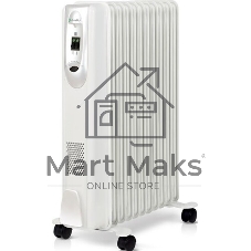 Обогреватель масляный Ballu Comfort BOH/CM-11WDN (11 секций) белый, 2200 Вт, 27 м2, термостат