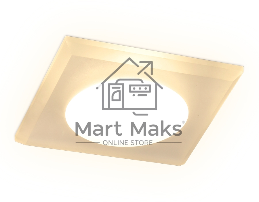 Светильник Ambrella light TN138 WH/FR белый/матовый GU5.3 90*90*25