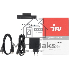 Неттоп IRU Tactio 515 i5 12450H (2) 16Gb SSD512Gb Iris Xe Windows 11 Pro 64 2xGbitEth WiFi BT 100W серый (RUS) (2195518)