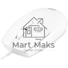 Комплект клавиатура+мышь Oklick S650 проводной, USB, 2000 DPI, белый