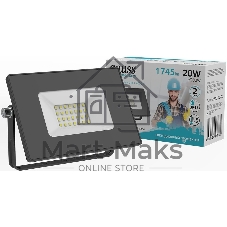 Прожектор светодиодный Gauss Elementary 20W 1745lm 4000К 200-240V IP65 черный LED