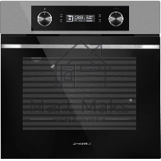 Шкаф духовой электрический Maunfeld AEOH60102S, 60л, дверца с 3 стеклами, нержавеющая сталь