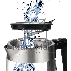 Чайник электрический POLARIS PWK1725CGLD WIFI IQ Home, 1,7 л, 2200 Вт, стекло