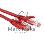 Кабель Патч-корд Lanmaster UTP TWT-45-45-0.5-RD вилка RJ-45-вилка RJ-45 кат.5е 0.5м красный ПВХ (уп.:1шт)
