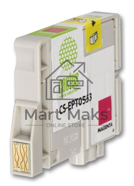 Картридж струйный Cactus CS-EPT0553 пурпурный (10 мл) для Epson Stylus RX520/Stylus Photo R240